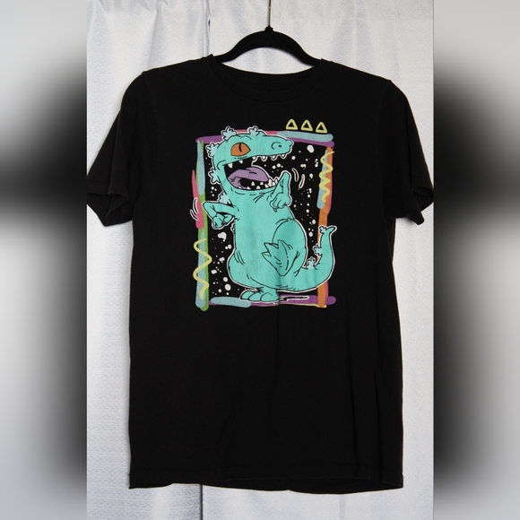 Nickelodeon Other - Unisex Black Rugrats Graphic Tee – Size 18/20